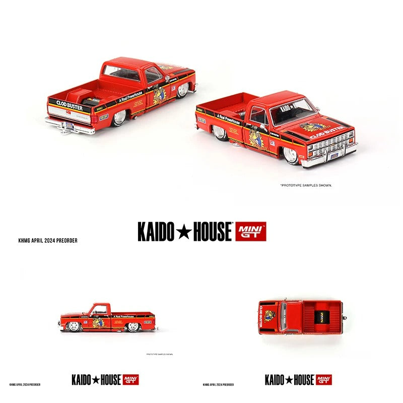 MiniGT Kaido House Silverado TAMIYA x Kaido House 1:64 – Clod Buster Diecast