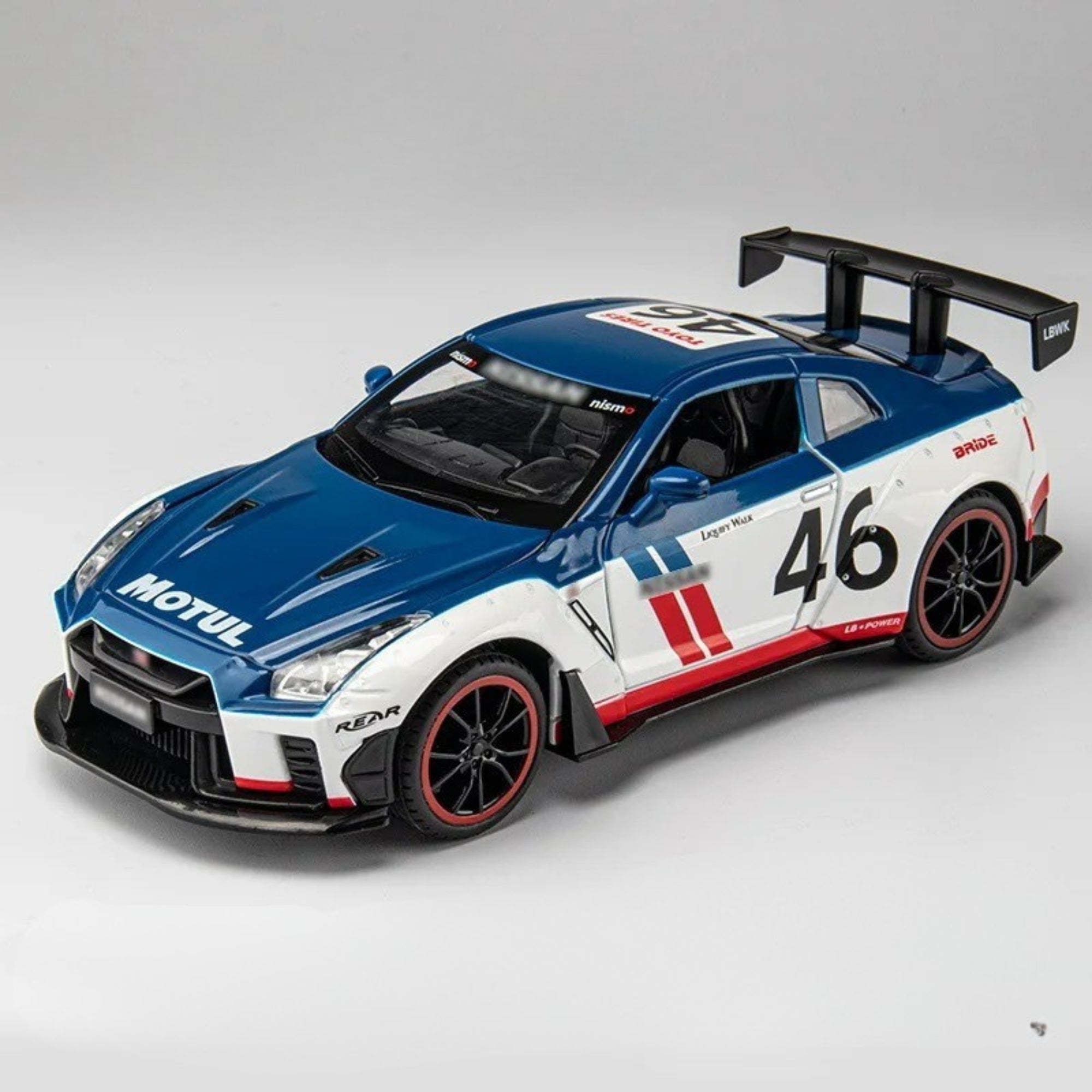 Miniatura Nissan GT-R R35 NISMO (Liberty Walk Racing Edition ) – Escala 1:22