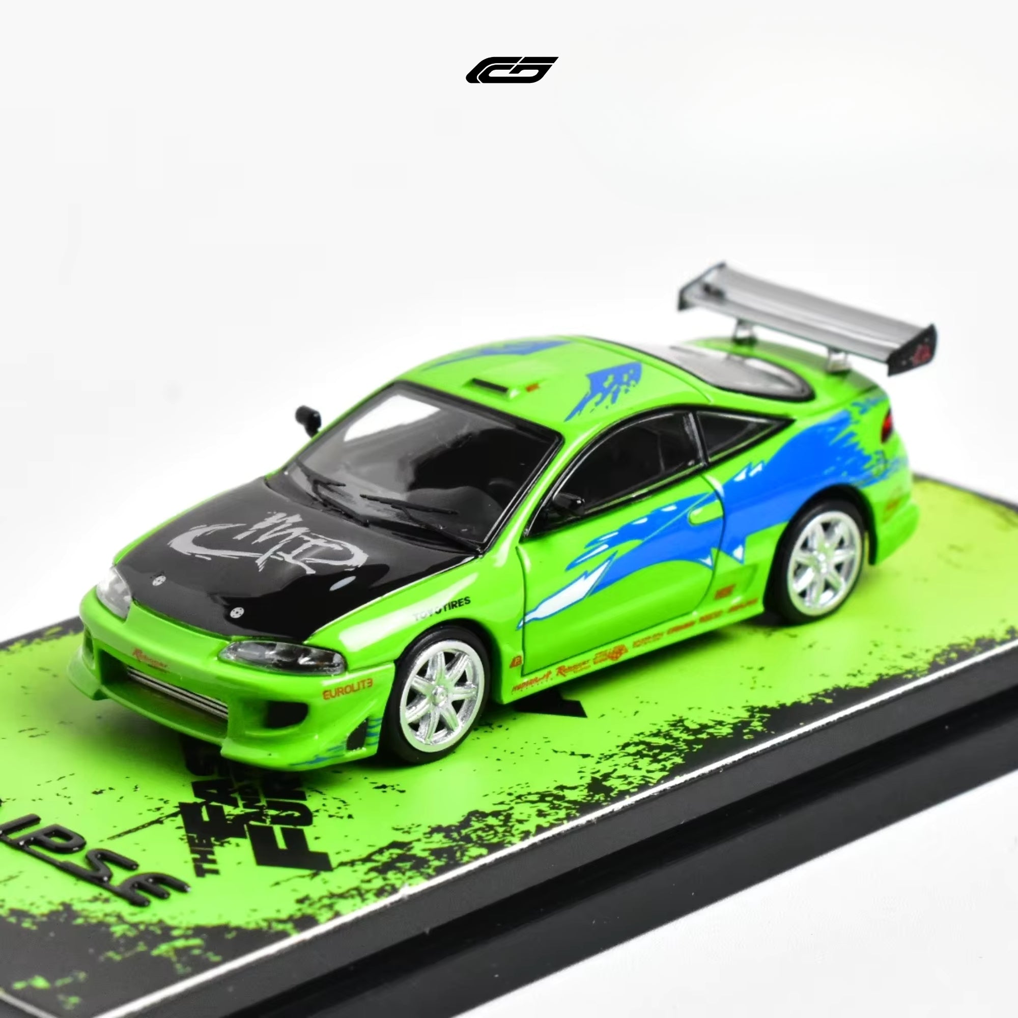 Miniatura Transcend Evolution Eclipse Fast & Furious 1:64 Diecast Colecionável