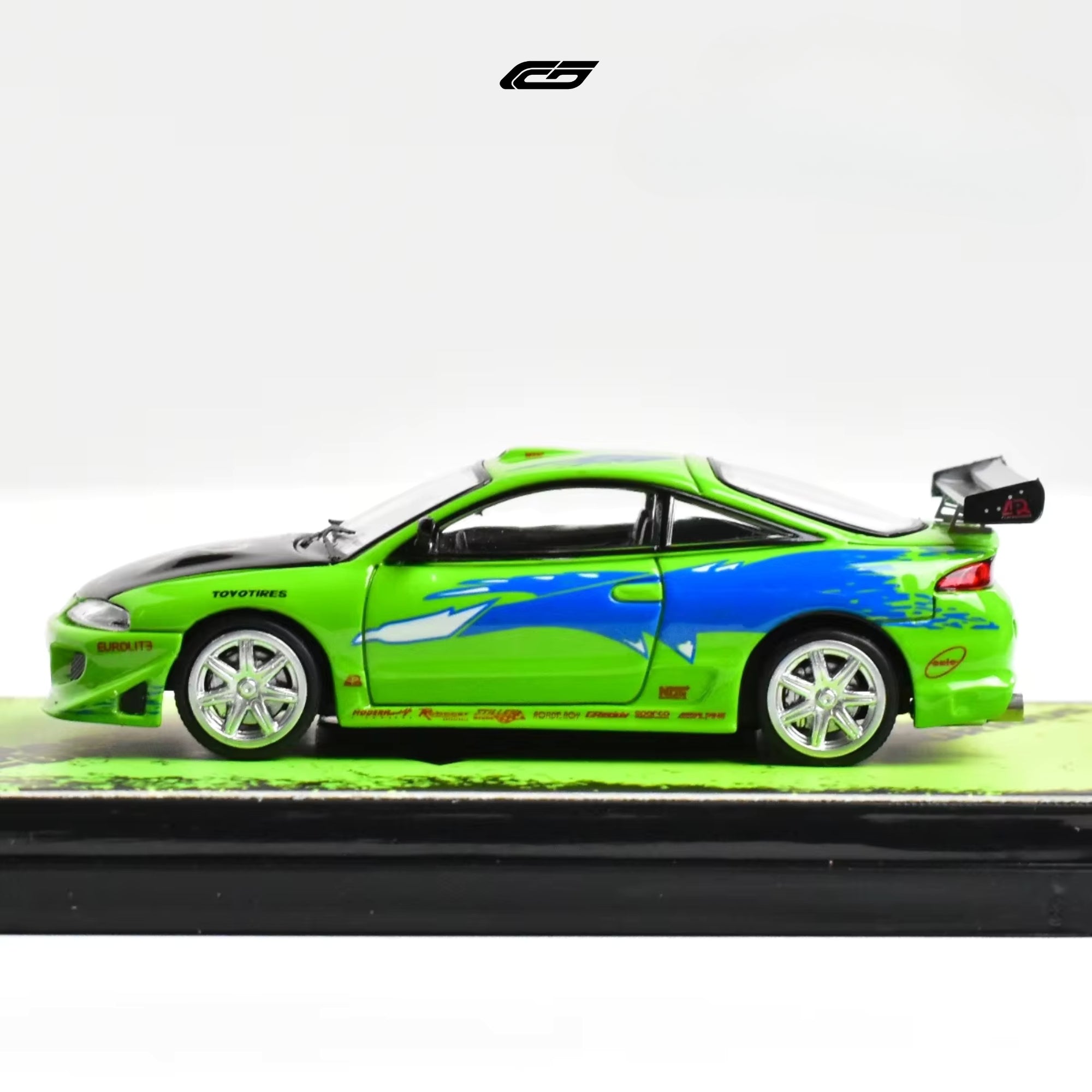 Miniatura Transcend Evolution Eclipse Fast & Furious 1:64 Diecast Colecionável