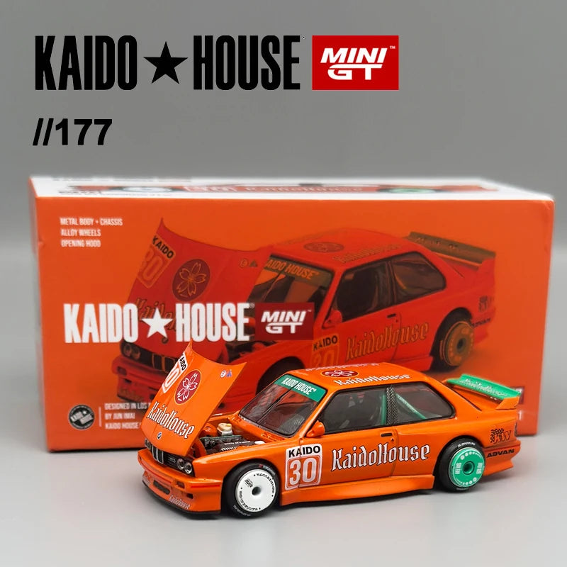 MiniGT Kaido House BMW M3 KaidoHaus V1 1:64 – Diecast Colecionável