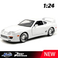 Miniatura Toyota Supra 1995 Fast & Furious 1:24 Diecast