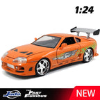 Miniatura Toyota Supra 1995 Fast & Furious 1:24 Diecast