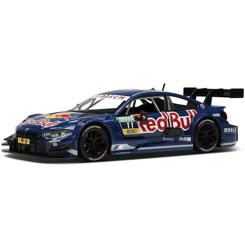 Miniatura BMW M4 GT3 Red Bull 1:24 Diecast Alloy Colecionável
