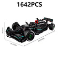 Blocos de Montar F1 W14 E-Performance 1:8 – 1642 Peças para Montar e Colecionar