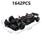 Blocos de Montar F1 W14 E-Performance 1:8 – 1642 Peças para Montar e Colecionar