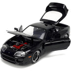 Miniatura Toyota Supra 1995 Fast & Furious 1:24 Diecast