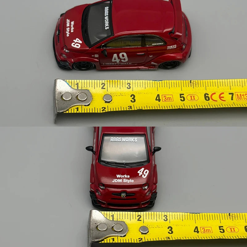 MiniGT Abarth 595 LB-WORKS x Abas Works 1:64 Diecast